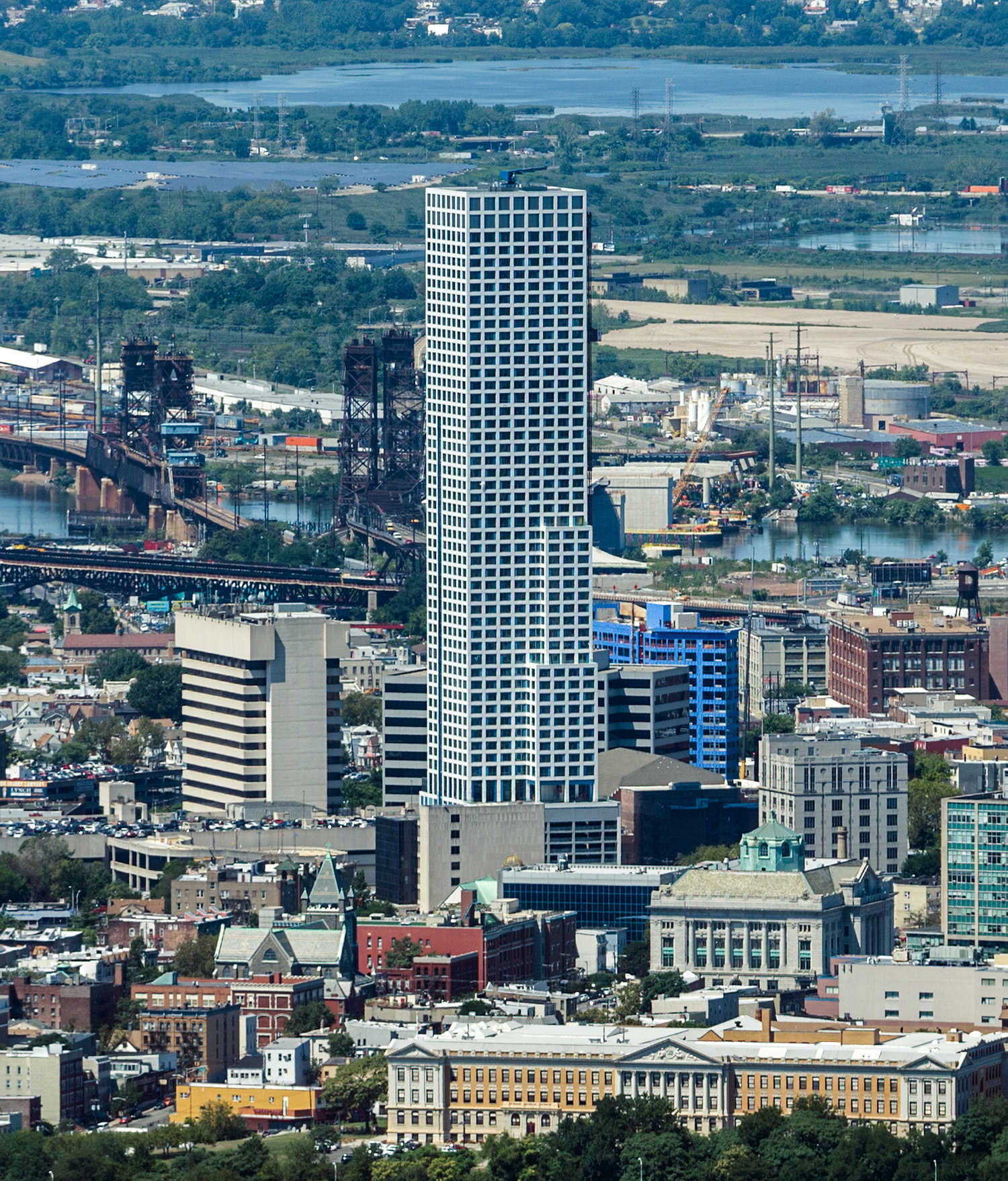 Journal Squared Tower 1, Jersey City - View from One World Observatory. © Mathias Beinling